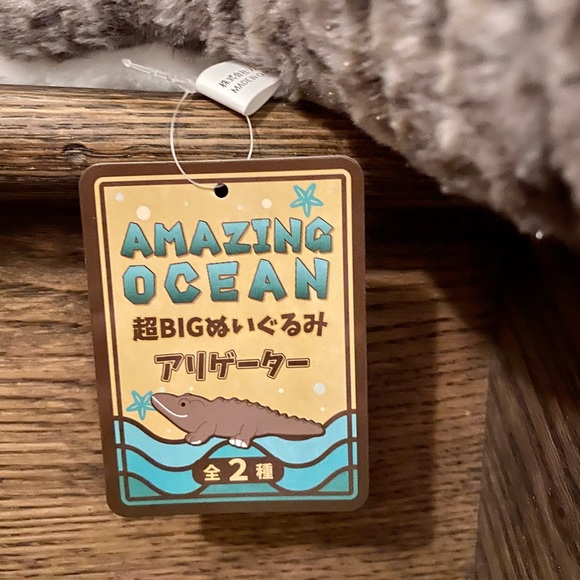 Amazing Ocean Big Alligator plush - Picture 5 of 6